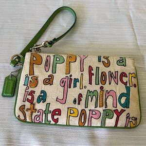 Coach Poppy Is Wristlet